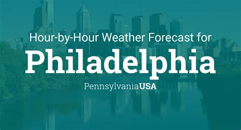 Hourly Forecast for Today, Wednesday 1213. . Hourly weather forecast philadelphia